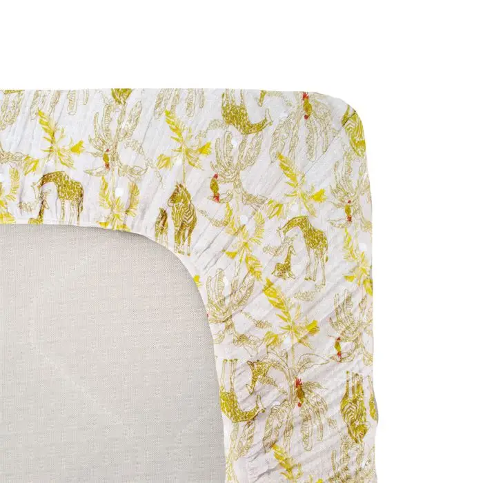 DOMIVA - Σεντόνι με λάστιχο Honey Moon Jersey - Savane - 70 x 140 cm - Βαμβάκι - Oeko-Tex standard 100