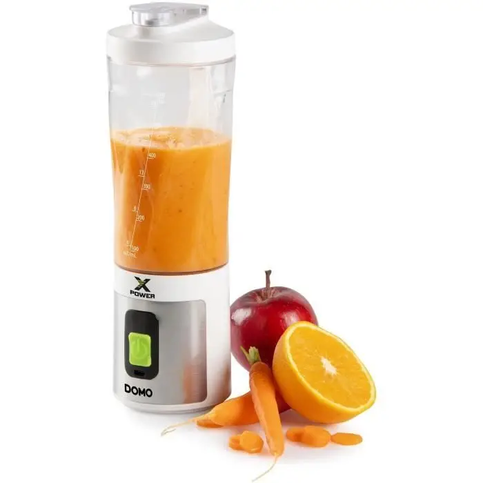 DOMO DO752BL Φορητό Μπλέντερ - 600ml Φιάλη Tritan - 120W