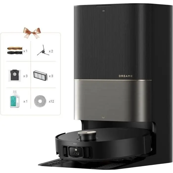 DREAME X50 Ultra Complete Ρομπότ Σκούπα με βάση - AI αποφυγή εμποδίων 360° 20.000 Pa