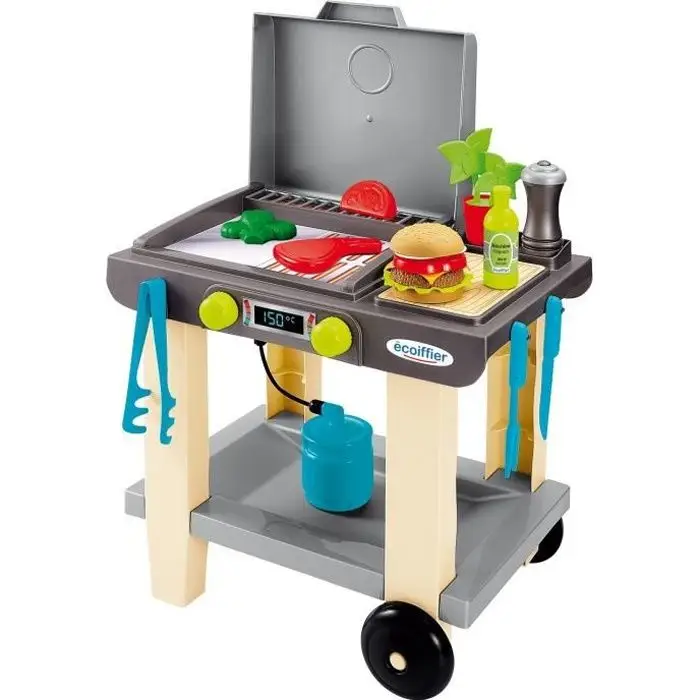 Jouets Ecoiffier 4669 Πλάκα Ψησίματος - 12 Αξεσουάρ - Από 18 Μηνών