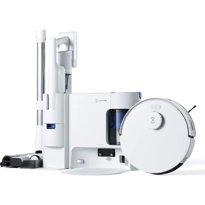 ECOVACS DEEBOT N20 Combo Ρομπότ Ηλεκτρική Σκούπα + Σκούπα με Βάση - Power 10 kPa