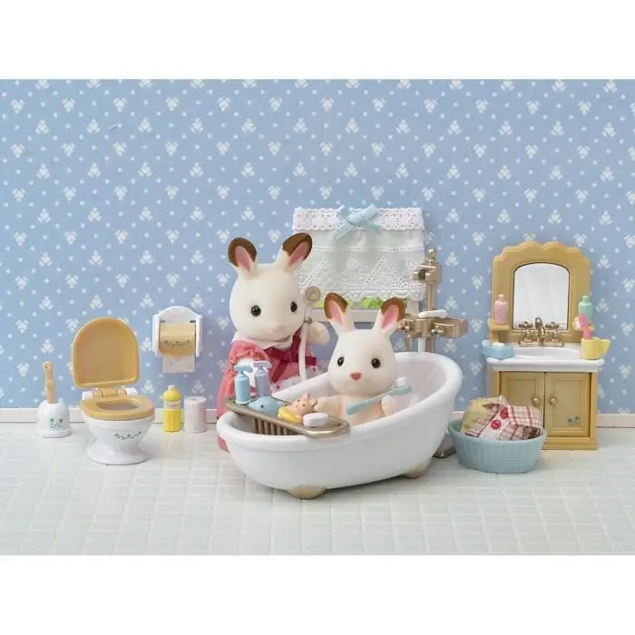 Σετ Επίπλων Μπάνιου Sylvanian Families 5286 - Σετ Μπάνιου