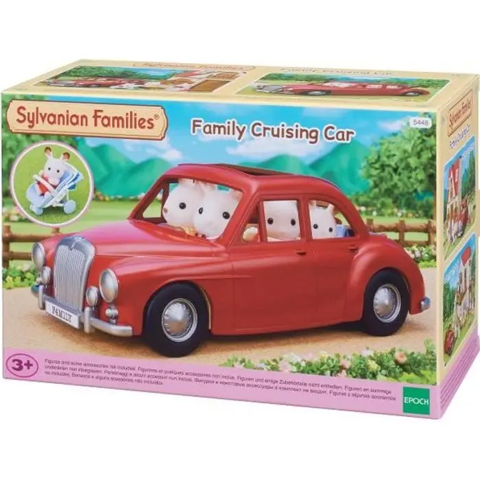 Sylvanian Families 5448 - Κόκκινο κάμπριο σετ οχήματος