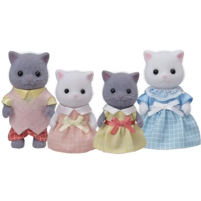 Sylvanian Families περσικής γάτας σετ 4 φιγούρες 5455