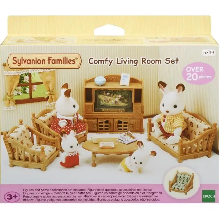 Sylvanian Families 5339 - Σετ σαλονιού με 20+ αξεσουάρ