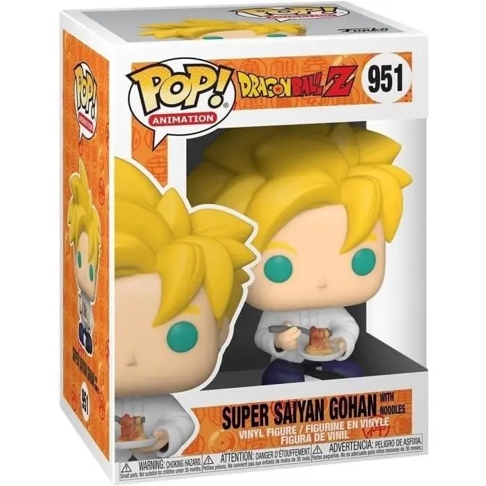 Funko Pop Animation DBZ S9 SS Gohan With Noodles - Συλλεκτική φιγούρα από βινύλιο
