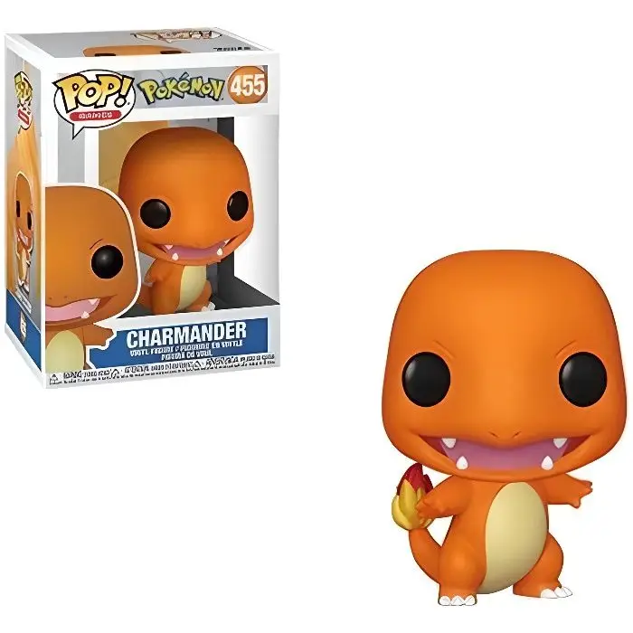Funko Pop Games: Pokemon Charmander Συλλεκτική φιγούρα βινυλίου - Ύψος 9,5 cm