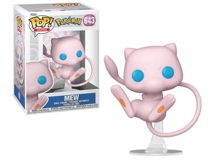 Funko Pop! Games Pokemon Mew - Συλλεκτική φιγούρα από βινύλιο