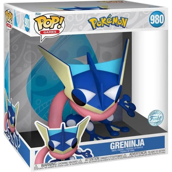 Funko Pop! Jumbo Greninja - Συλλεκτική φιγούρα βινυλίου (8,9 in)