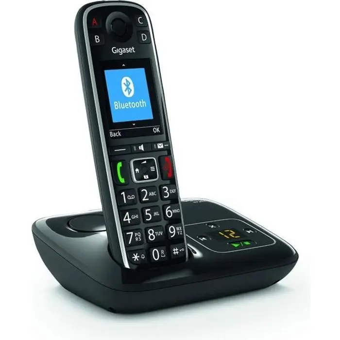 Gigaset Ασύρματο Τηλέφωνο E720A Τηλέφωνο Dect Rep