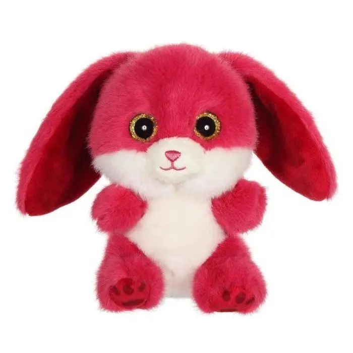 GIPSY TOYS CUTYDOOS Κουνέλι Λούτρινο - raspberry - RUBY - 13 CM