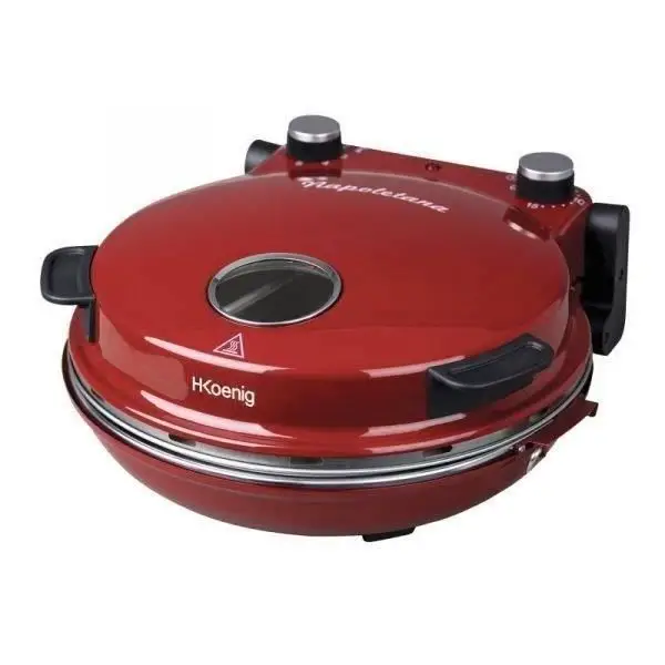 Hkoenig Napl350 - φούρνος πίτσας Napoletana - έως 350 ° C - 32 cm - 1200 W - Χρονοδιακόπτης