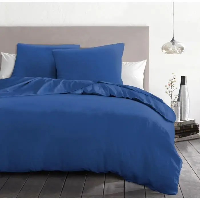 Σετ παπλωματοθήκης 3 τεμαχίων - HOME LINGE PASSION - HP72073 - 82 g Microfiber - 220 x 240 cm - Μπλε