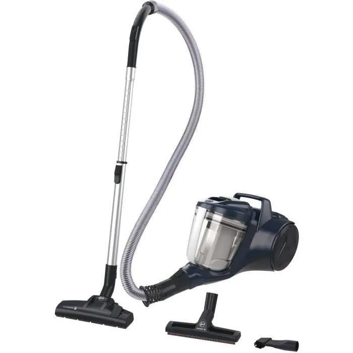 Hoover HP110HM 011 Ηλεκτρική Σκούπα Χωρίς Σακούλα - Galaxy Blue - 700W - 2 Λίτρα