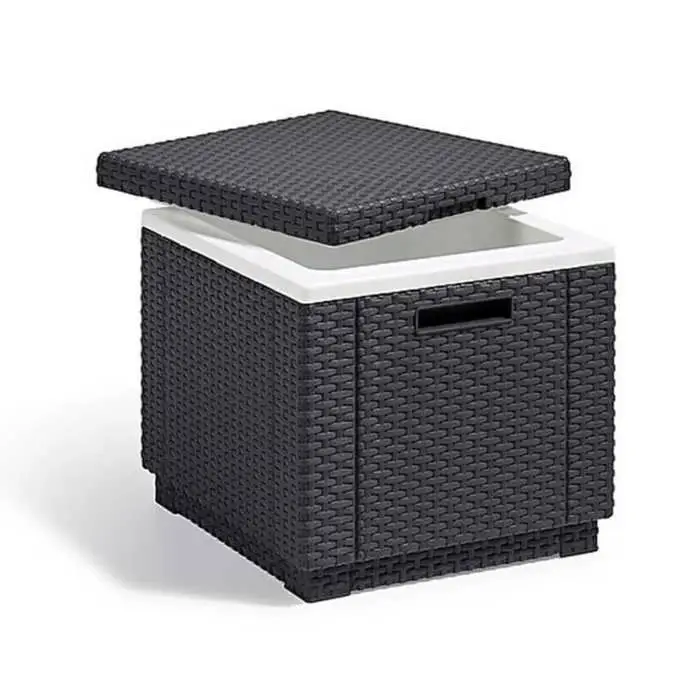 Allibert 218759 Ice Cube φορητό ψυγείο - βοηθητικό τραπεζάκι - Γκρι