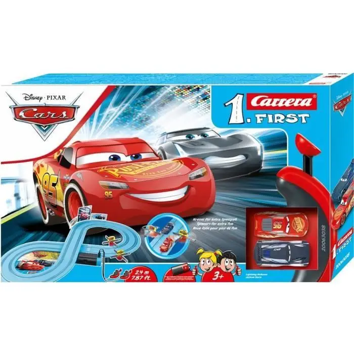 Carrera First Disney Cars 3 - Πίστα 2,4 μ.