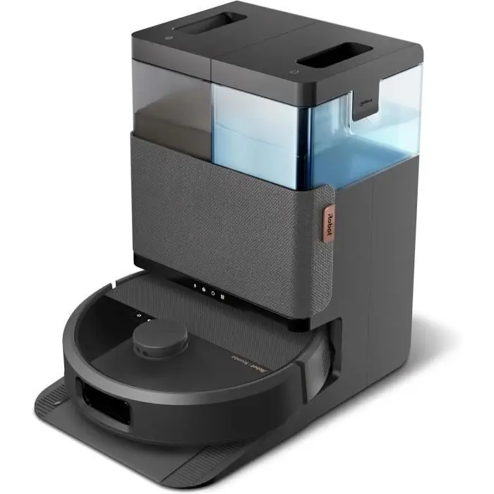 IRobot Roomba Plus 505 Combo Ρομπότ Σκούπα - AutoWash - PrecisionVision IA - LiDAR Clearview Pro - Μαύρο