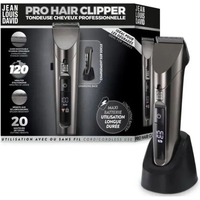 Pro Hair Clipper - Κουρευτική Μηχανή με Επίστρωση Titanium Ceramic