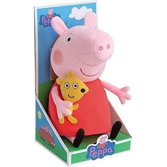 Jemini λούτρινο Peppa Pig - 30 cm - Ροζ