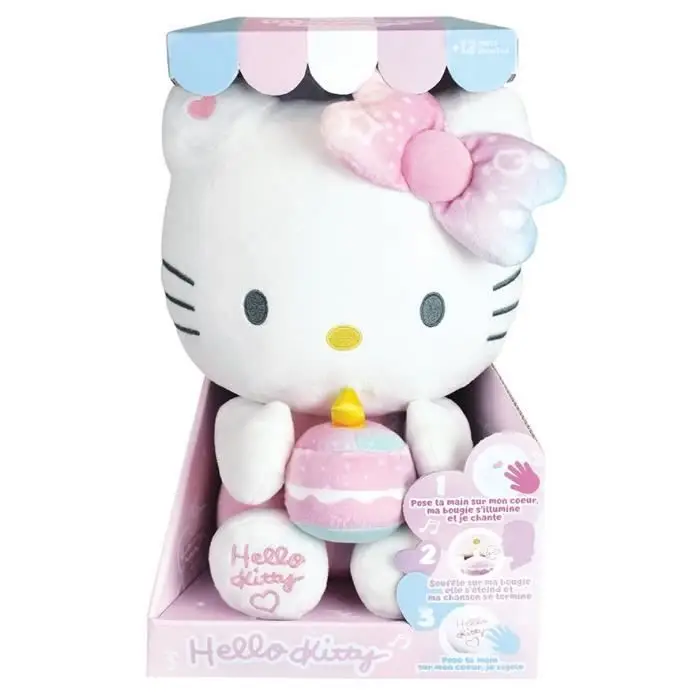 Hello Kitty Διαδραστικό Λούτρινο Γενεθλίων - 26 cm
