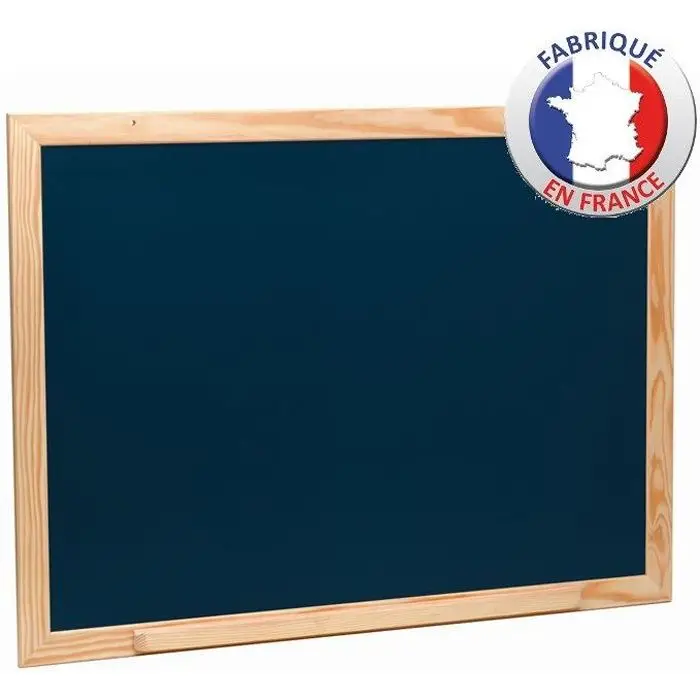 Jeujura - 8780-Tableau en Bois-Μεγάλος μαυροπίνακας σε ξύλο - 88 x 66