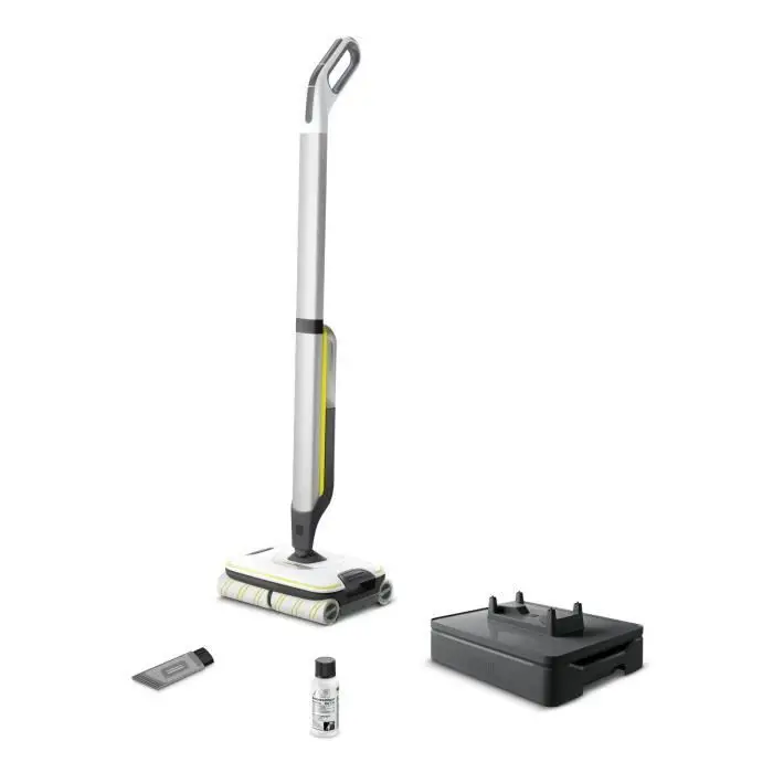 Kärcher FC 7 Cordless Καθαριστής Δαπέδων - 4 Αντιπεριστρεφόμενοι Ρολoί Μικροϊνών