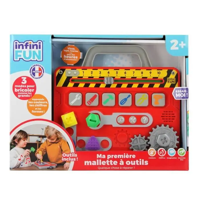 Toolbox - KD - My First Toolbox - 6 δραστηριότητες και 3 τρόποι παιχνιδιού για ασφαλή διασκέδαση