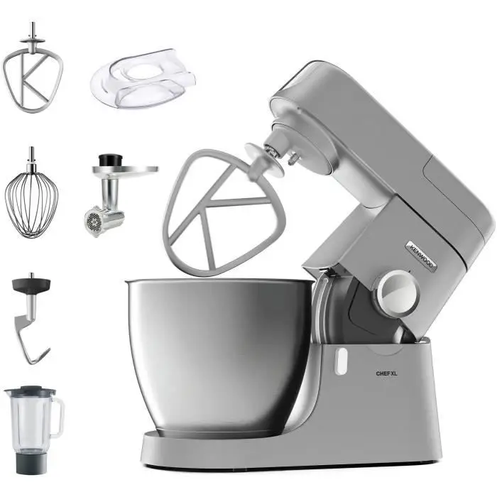 Kenwood Chef XL KVL4170S Μίξερ κουζίνας - Neuf, 3 εργαλεία, 25 αξεσουάρ