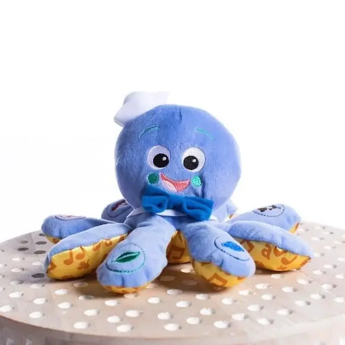 Baby Einstein Octoplush Χταπόδι Παιχνίδι Δραστηριοτήτων - 3 Γλώσσες Έλεγχος Έντασης 3m+