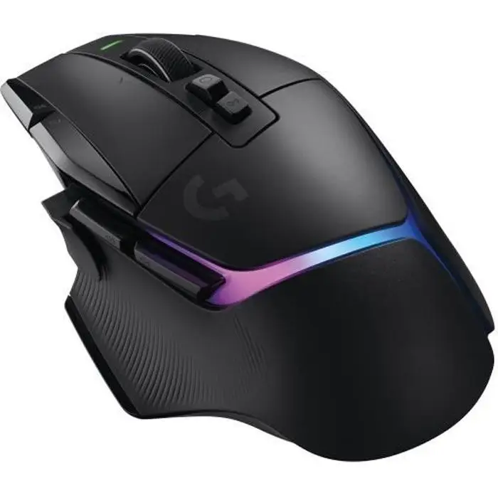 Logitech - G502 x plus lightspeed ασύρματο gaming ποντίκι rvb - υβριδικά κουμπιά LightForce, Gaming Hero 25k - αισθητήρας Black