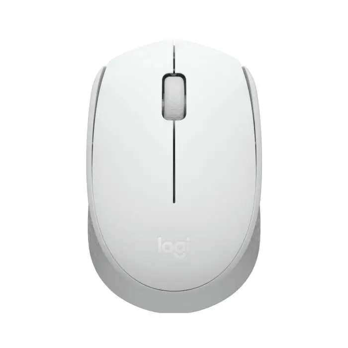 Logitech M171 ασύρματο ποντίκι για PC, Mac, φορητό υπολογιστή, 2,4 GHz με μίνι δέκτη USB, οπτική παρακολούθηση, διάρκεια ζωής μπαταριών 12 μηνών, αμφιδέξιο - λευκό