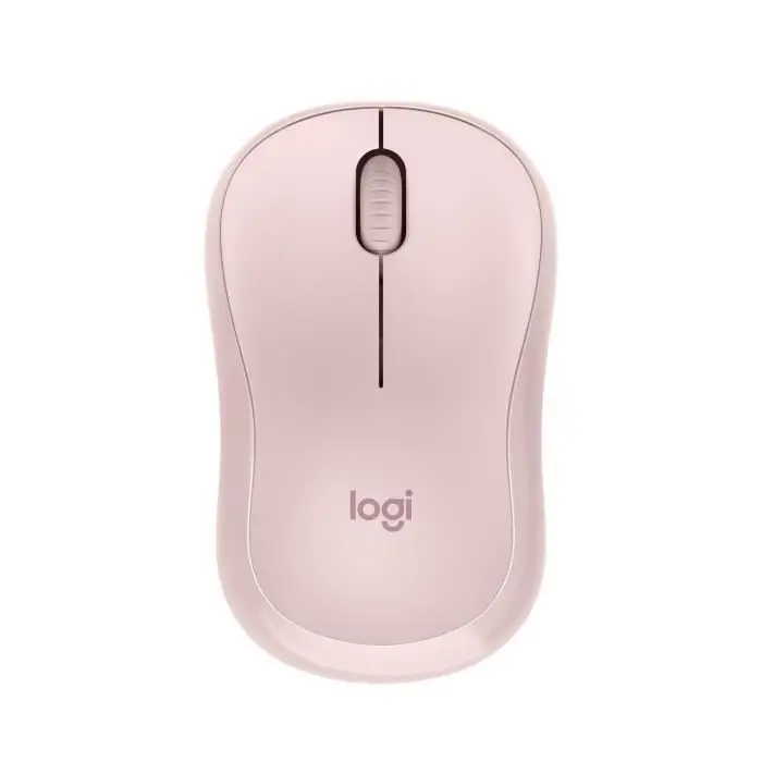 Logitech M240 ποντίκι Bluetooth, ασύρματο, compact, φορητό, ομαλή παρακολούθηση, μπαταρία 18 μήνες, Windows, macOS, ChromeOS, κατάλληλο για PC, Mac, φορητό υπολογιστή, tablets - ροζ