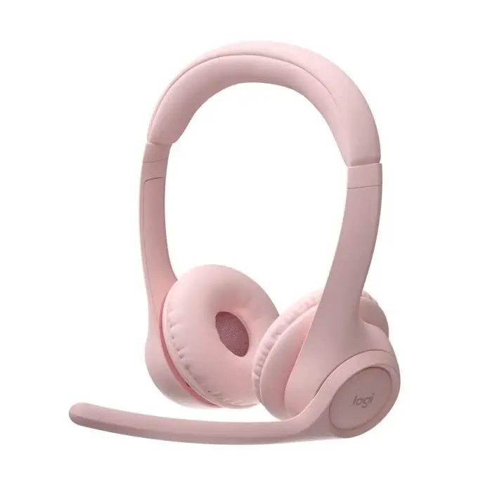 Logitech Zone 300 Bluetooth ασύρματο ακουστικό υπολογιστή με μικρόφωνο ακύρωσης θορύβου - Pink