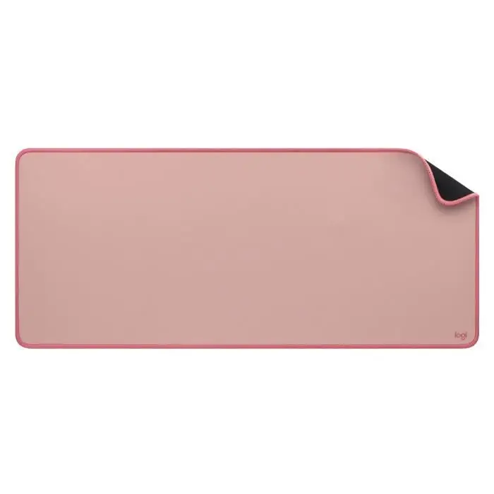 Logitech Desk Mat - Studio Series, Large πολυλειτουργικό και εκτεταμένο ταπέτο γραφείου, προστασία γραφείου με αντιολισθητική βάση, ανθεκτικό και αδιάβροχο sous-main design - Rose