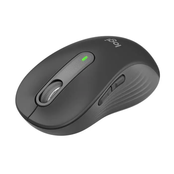 Logitech Signature M650 L ασύρματο ποντίκι μεγάλου μεγέθους, για μεγάλες παλάμες, αθόρυβα κλικ, προγραμματιζόμενα πλαϊνά κουμπιά, Bluetooth, συμβατό με πολλαπλές συσκευές - γκρι