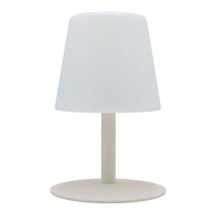 Standy Mini Cream Ασύρματη Επιτραπέζια LED Λάμπα - Κρεμ - 25cm