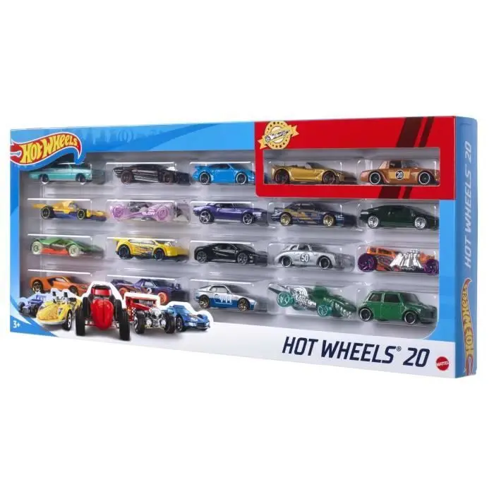 Hot Wheels H7045 σετ 20 οχημάτων, 1:64