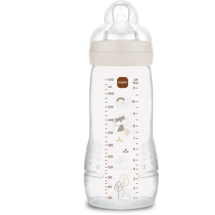 Μπιμπερό MAM BABY Easy Active - +6 μηνών 330 ml - θηλή X flow - Sand