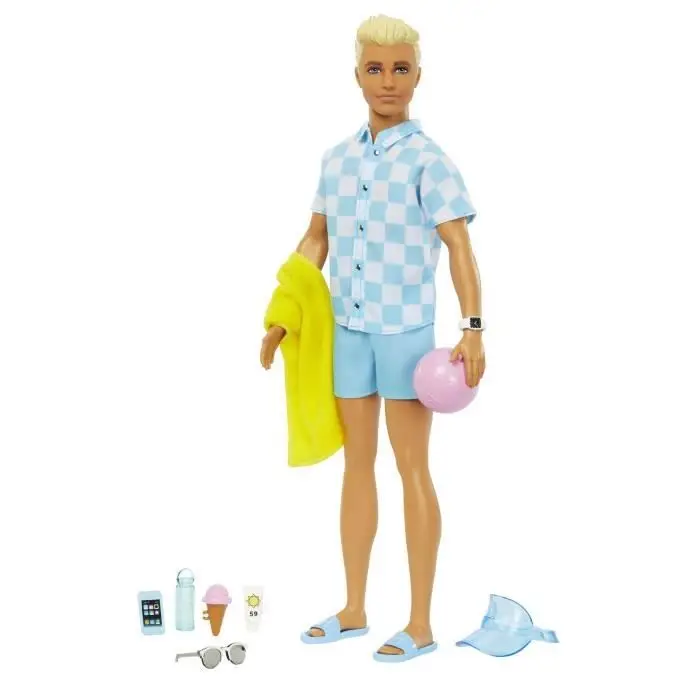 Barbie Beach Day Ken (CP4) - Κούκλα