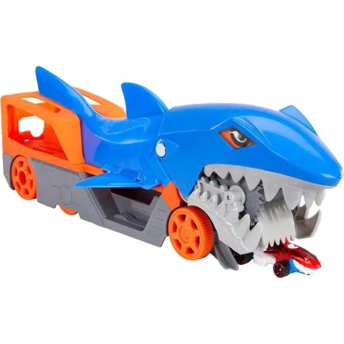 Hot Wheels City Μεταφορέας Καρχαρία Αυτοκινήτων GVG36