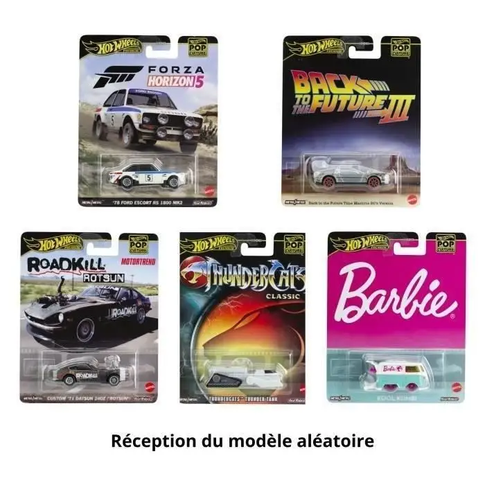 Hot Wheels Pop Culture Premium Ρεπλίκα Οχήματος κλίμακας 1/64 HXD63