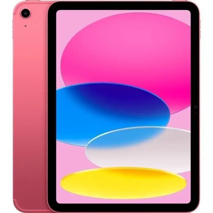 Apple iPad με Puce A16 : οθόνη Liquid Retina 11 Pouces, 128 Go, Wi-FI 6 και συνδεσιμότητα cellulaire 5G, κάμερες Avant/arrière 12 Mpx, Touch ID, αυτονομία μίας ημέρας – Rose