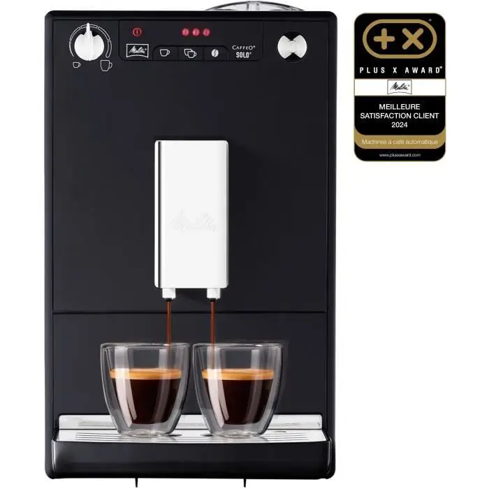 Μηχανή καφέ με μύλο κόκκων - melitta - solo - black