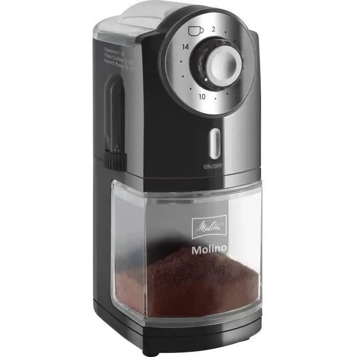 Melitta 1019-02 Molino ηλεκτρικός μύλος καφέ - Μαύρο
