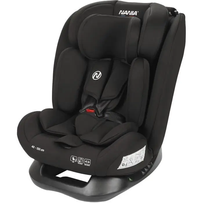 Κάθισμα αυτοκινήτου NANIA ANGELUS - I-Size 40-150 cm - Ρυθμιζόμενο - Από 0 έως 12 ετών - Ομάδα 0+ / 1 / 2 / 3 - Ανακλινόμενο - Πλευρικές προστασίες - Πλάτη