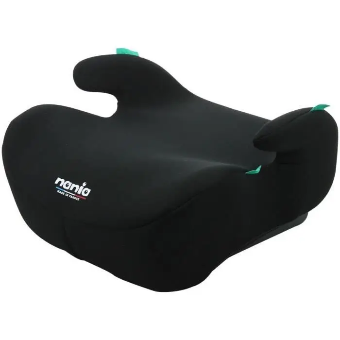 Booster κάθισμα αυτοκινήτου - NANIA - Bubble - Group 3 - 126-150 cm - I-Size - Belted - Μαύρο