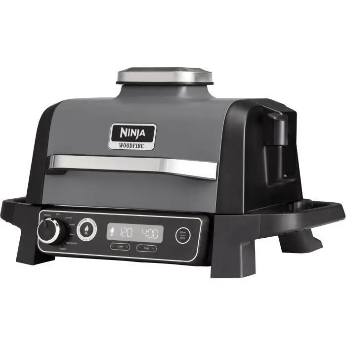 Ninja Woodfire OG701EU Ηλεκτρικό Grill 7-σε-1 - Γκρι/Μαύρο