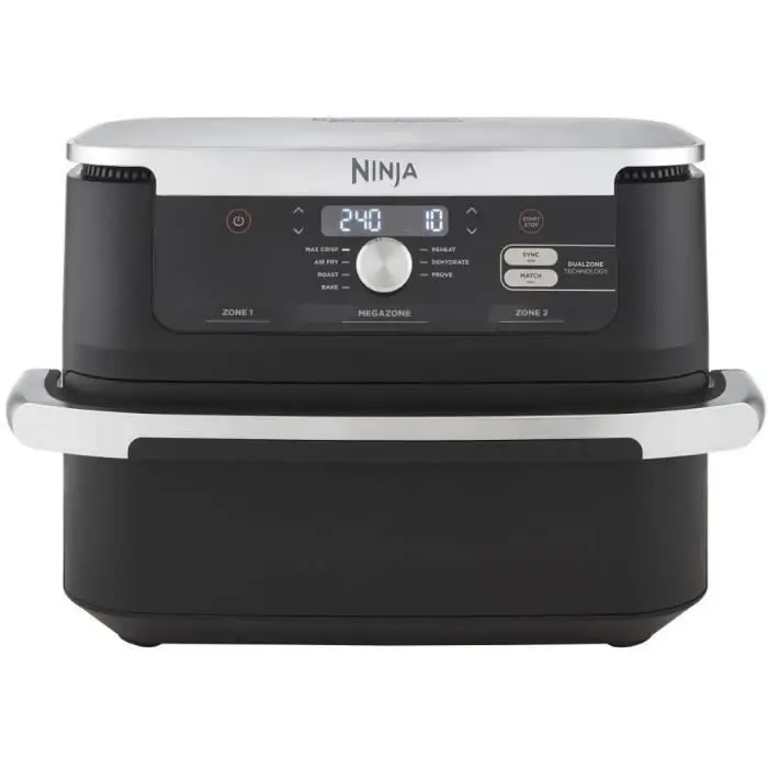 Ninja Foodi FlexDrawer Φριτέζα Αέρα Dual Zone 2x10.4L 7-σε-1 Μαύρο