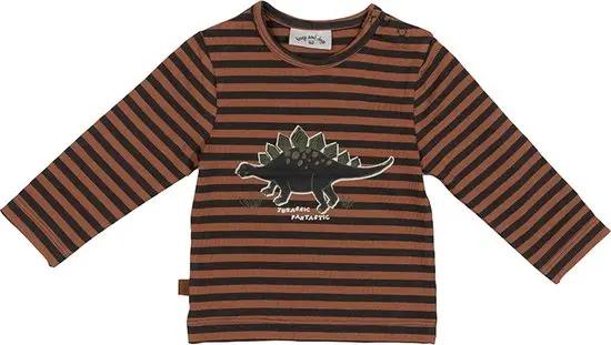 Πουκάμισο Dino Park Yarn Dyed Dino Chestnut 80cm ύψος