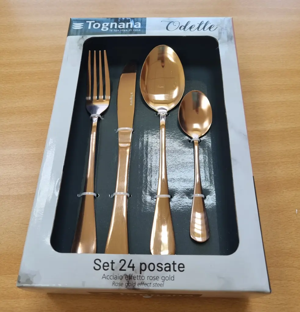 Σετ μαχαιροπίρουνα 24 τεμαχίων COPPER CL600202 COBRE